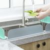 Защита от брызг воды для кухонной раковины Силиконовая защита от брызг с присоской Многоразовая доска-отражатель для мытья посуды Долговечная