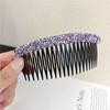 20 Teeth Full Rhinestone Broken Hairpin Hair Comb Hairpins Women Shiny Elegant Combs Hair Clips Fashion Hair Styling Accessories