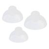 10PCS Hearing Aid Domes Closed Silicone Hearing Aid Ear Tips Detachable Washable Hearing Aid Earbud 