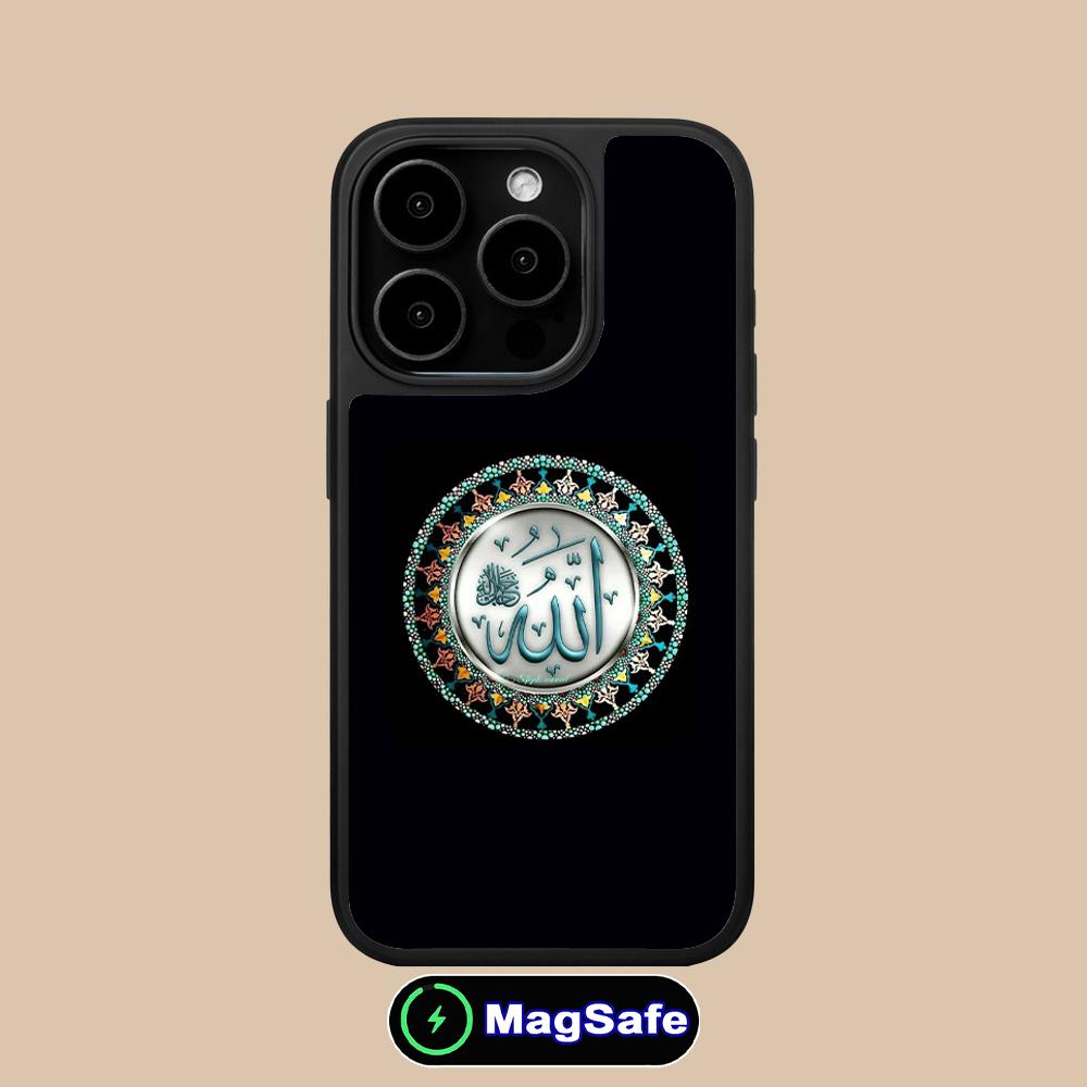 Чехол для мобильного телефона Subhan Allah для iPhone 17 16 15 14 13 12 11 Air Pro Max Plus Magsafe Матовая поверхность Цветная крышка Красивый