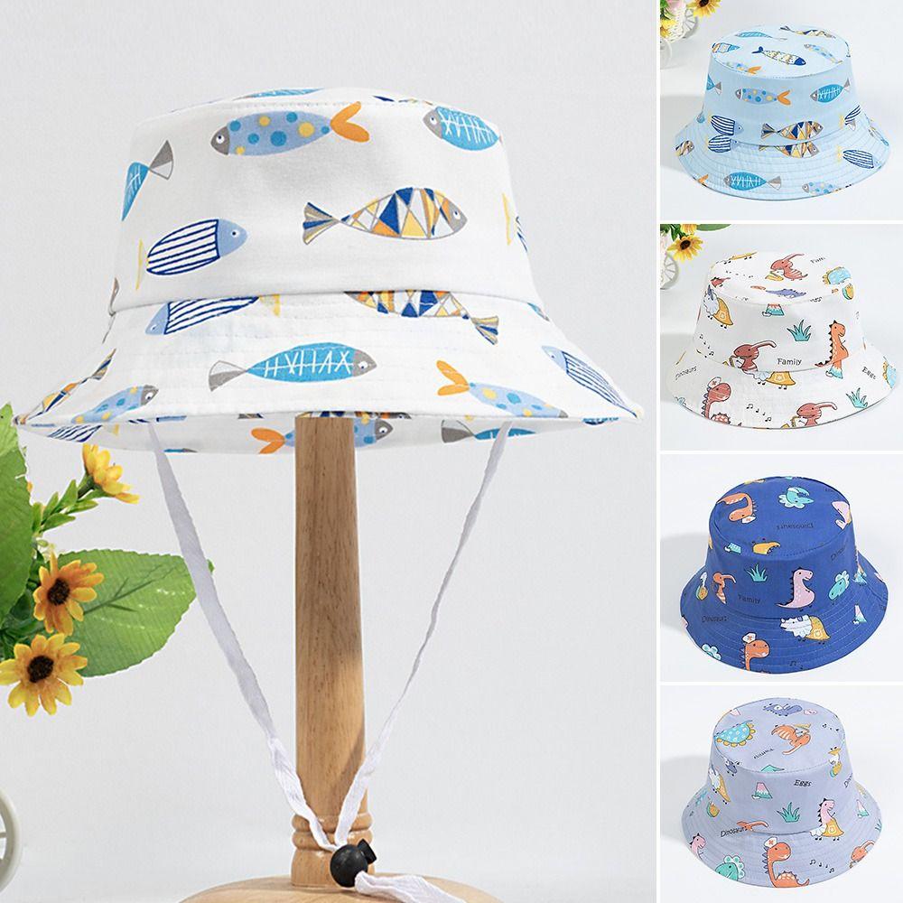Портативная кепка для девочек и мальчиков с защитой от ультрафиолета, широкими полями, пляжная кепка, кепка рыбака, шляпа-ведро, шляпа от солнца