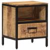 Nightstand 40 x 35 x 50 cm Solid Mango Wood