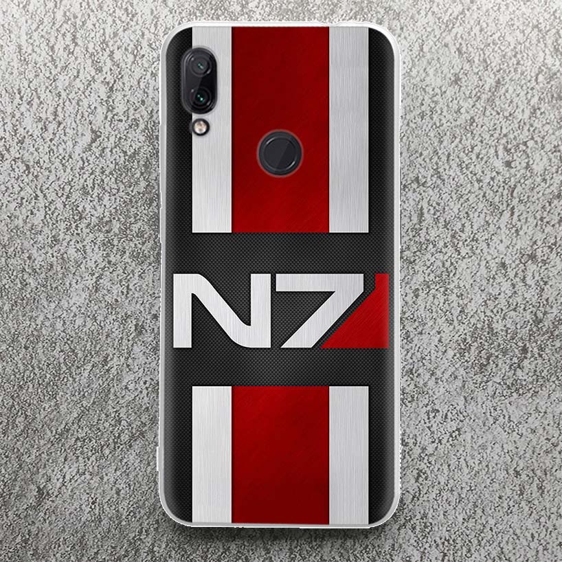 Мягкий чехол N7 Mass Effect для Xiaomi Redmi Note 10 9 9S 8 Pro 7, чехол для телефона Mi 15 Ultra 14 12T 11T 10T 9T 12 11 Lite Redmi Note 1