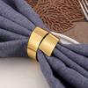 Irregular Shape Napkin Ring Rustproof Corrosion Resistant Smooth Edge Not Easily Deformed Party Napkin Buckle Decoration