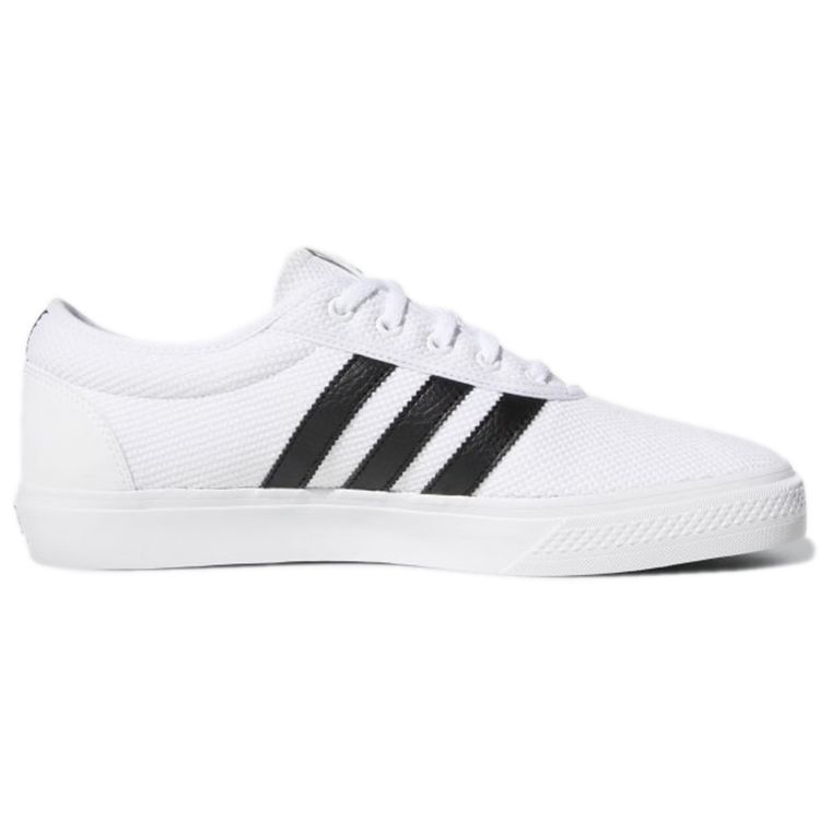 adidas Оригинальные Adiease Прочные Обмотка Низкие Кеды для Скейтбординга Унисекс Кроссовки Белый Черный DB3117