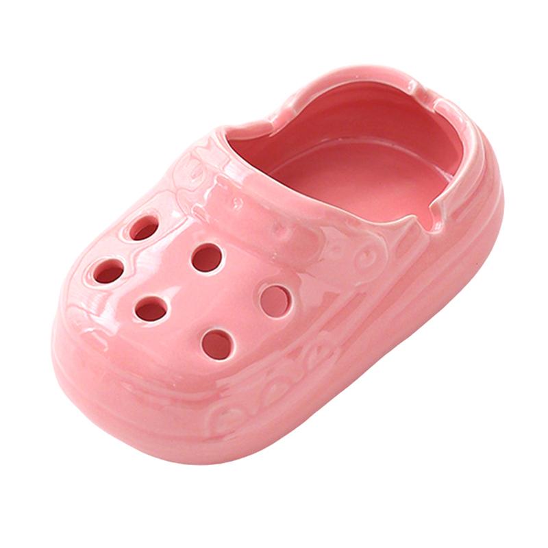 Cave Shoes Ceramic Ashtray Office High Beauty Cute Living Room Home Trendy Ashtray Desktop Anti Fly Ash Ashtray