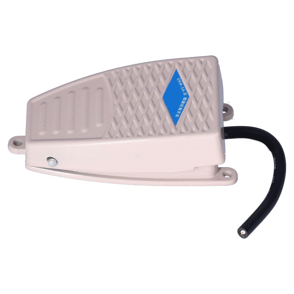 BERM Педальный переключатель Нескользящий алюминиевый сплав Ножной педальный контроллер AC380V DC220V