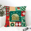 Colorful Home Decor Prints Pillow Case linen pillow case sofa home decor cushion cover cushion cove
