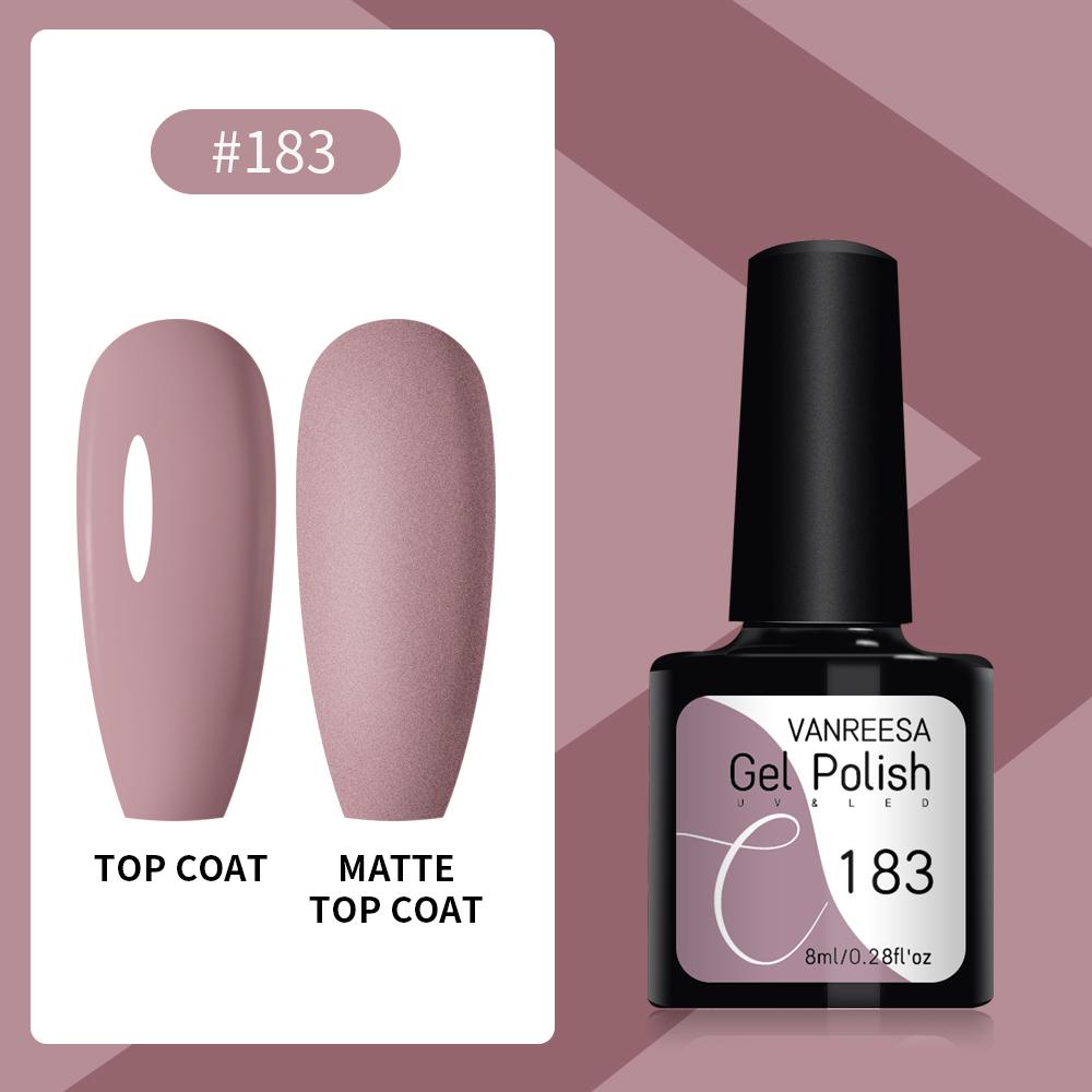 VANREESA Набор гелей для ногтей 111 цветов Гель-лак для ногтей Soak Off Базовое покрытие Верхнее покрытие Маникюр для ногтей УФ-светодиодный полуперманентный лак Стойкий гель для дизайна ногтей