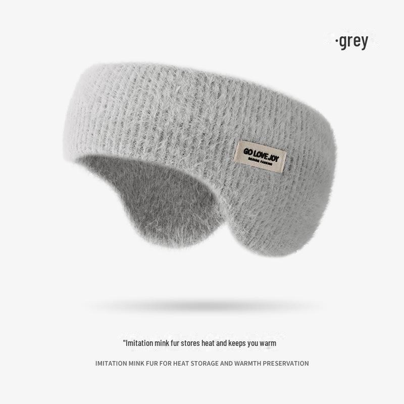 Зимние горнолыжные наушники для мужчин 2024 года: Ветрозащитный, двухслойный, крепится на голову и спину для езды на велосипеде на открытом воздухе