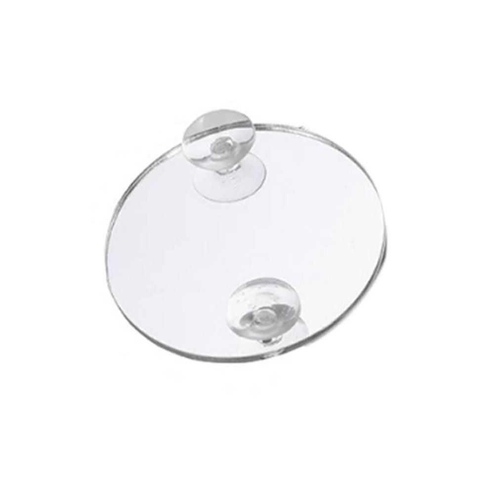 Круглое зеркало для аквариума Петушок Декоративное плавающее зеркало для аквариума Зеркало для игры рыб Игра