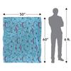 Rick And Morty Silky Crowd Mr Meeseeks Supersoft Blanket