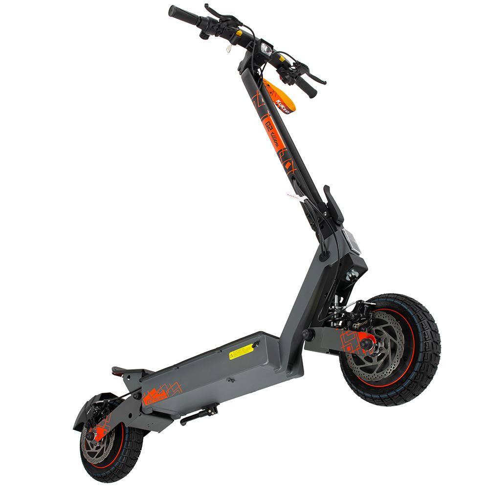 Электросамокат Kukirin G2 Ultra 10-дюймовое колесо Мотор 800 Вт x 2 Двойные дисковые тормоза 48 В 18 Ач Светодиодный дисплей Складной электросамокат Макс. нагрузка 120 кг