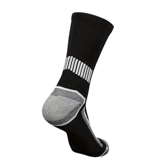 5 Pairs Sport Socks Mid-tube High Elasticity Contrast Color Anti-slip Supportive Fit Heightened Design for Warmth Business Socks