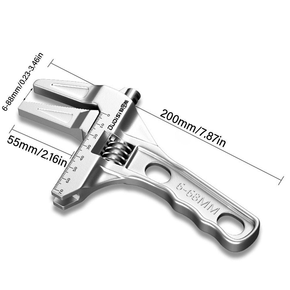 Короткая ручка сантехнический ключ для ванной комнаты очень большой кран отверстие труба инструмент для труб Главная