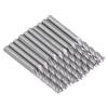 10Pcs 4 Flutes Milling Cutter No Burr Engrave Machine Knife 3.175x15mm for Acrylic MDF PVC