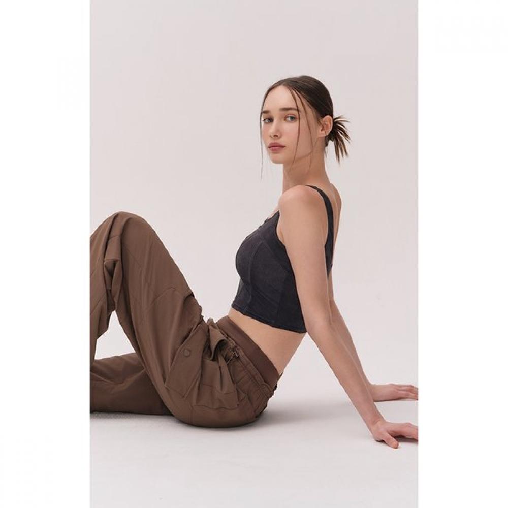 Huit Brushed Double Waist Parachute Pants Htwpn5k11t