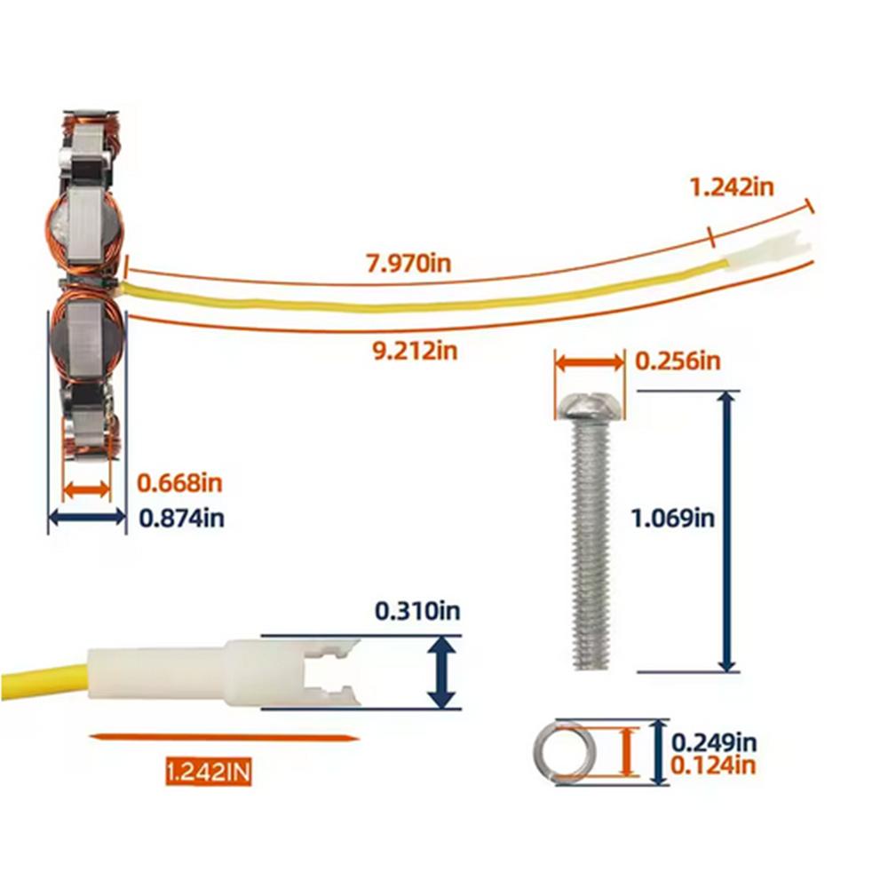 Новый статор генератора 592829 Для Briggs & Stratton 691065 392595 356776 696457