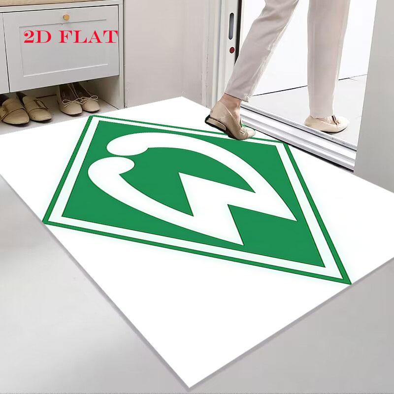 SV Werder Bremen Carpet Rug for Living Room Bedroom Home Sofa Decoration,Kids play Nonslip Floor Mat