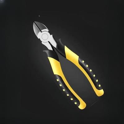 6-дюймовые плоскогубцы для проводов, острые плоскогубцы с большим отверстием, промышленные плоскогубцы для экономии труда, бытовые электрики