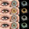 Контактные линзы FUNSACHY 1Pair, натуральные цветные линзы для глаз, цветные контактные линзы для глаз, косметические мягкие линзы для глаз, для учащихся ...