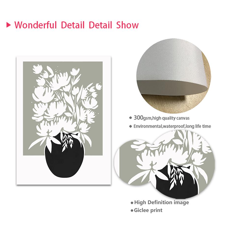 Лунное дерево лист геометрическая кривая линия ботанические современные постеры и принты настенная живопись на холсте Декор фотографии для гостиной