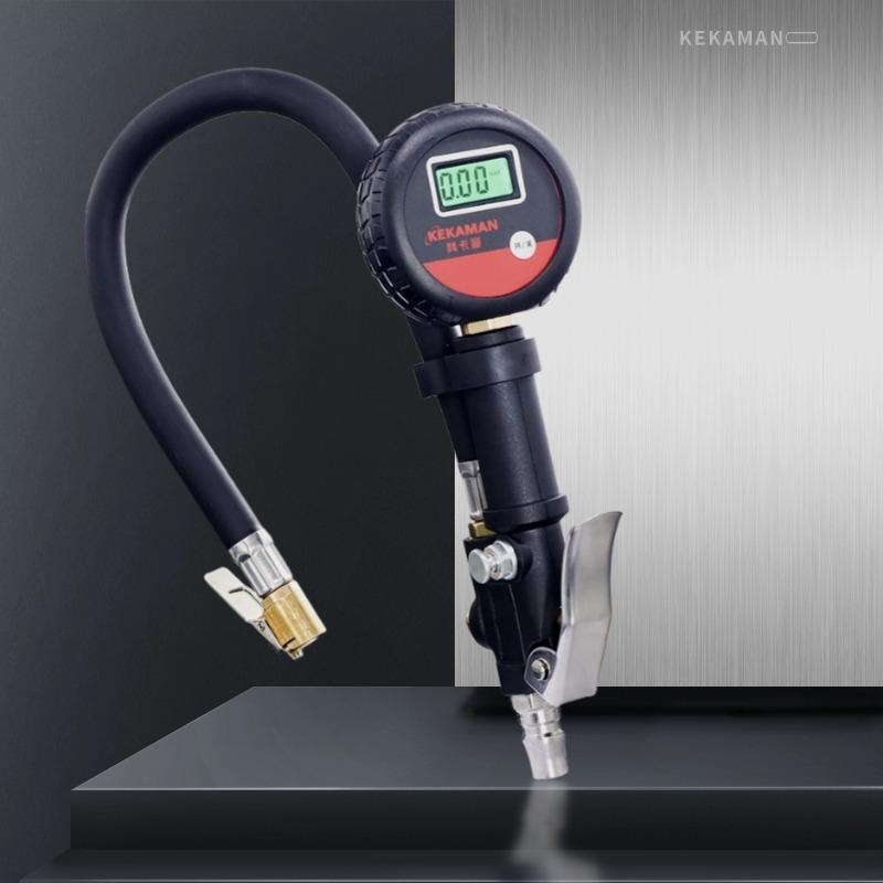 Digital Tire Pressure Gauge Inflator, High Precision 150 PSI Air Pump Night Vision for Car