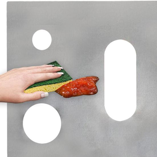 Отличная ультратонкая надежная многоразовая устойчивая к царапинам крышка плиты с 5 отверстиями для крышки домашней плиты