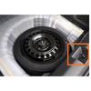 Black Trunk Luggage Compartment Locking Column Tailgate Latch Cover Panel Decoration Plate Automobile Part for Buick Regal 2017-