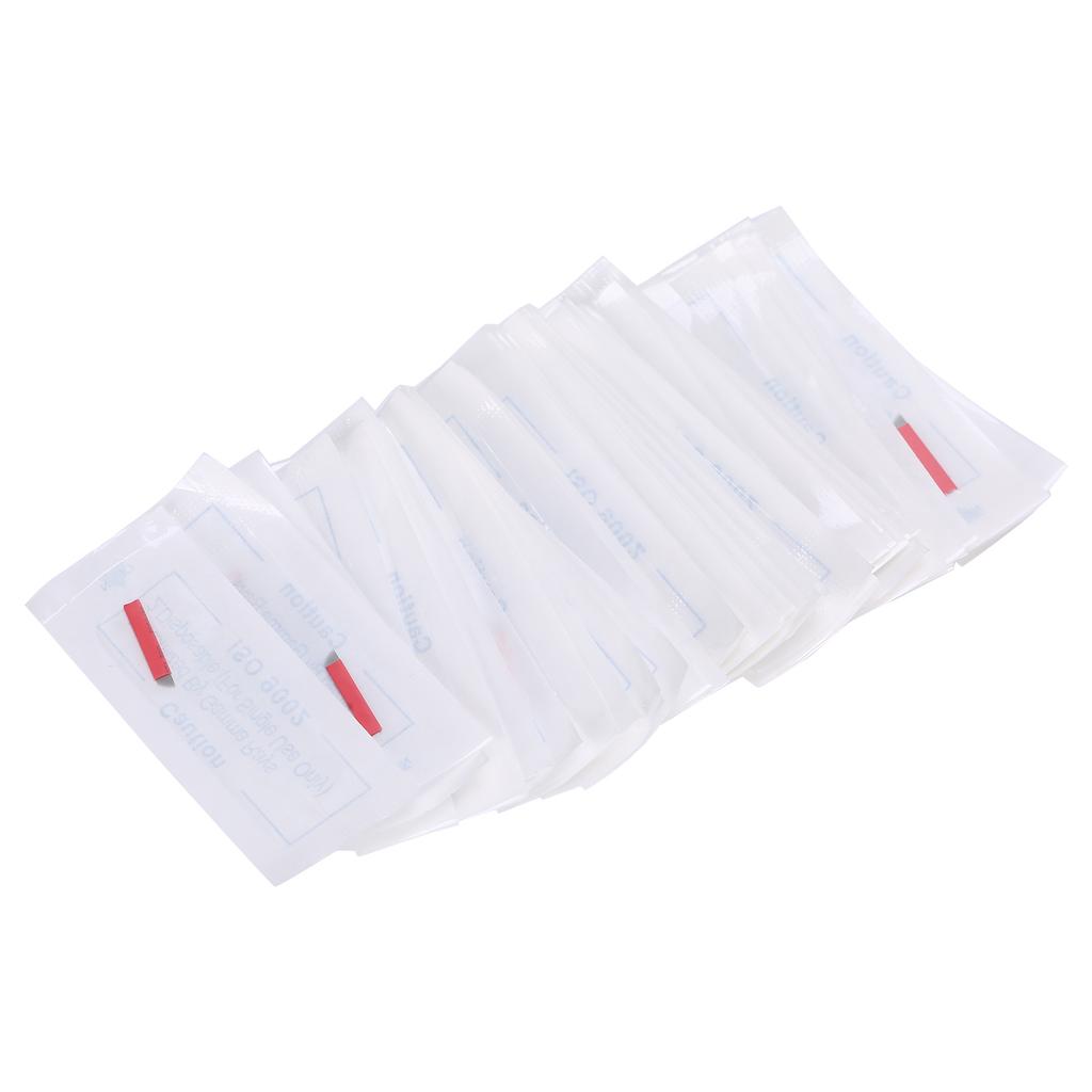 50pcs Manual Tattoo Microblading Needle Blade Food Grade Stainless Steel Eyebrow Tattoo Blades14
