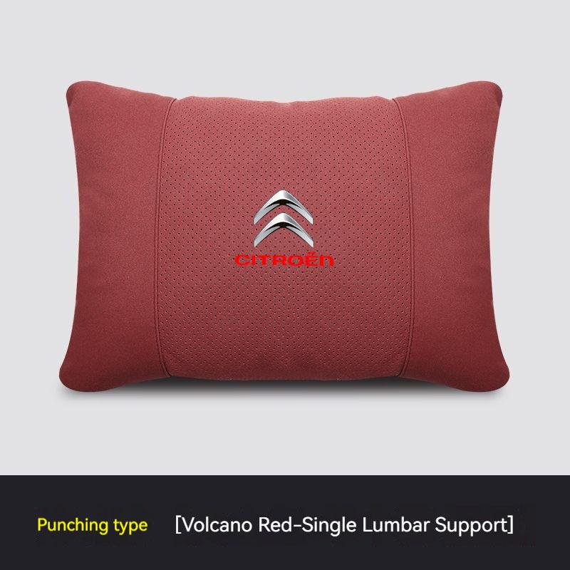 Car Headrest Cover Seat Head Rest Neck Pillow Protector For Citroen DS 3 C4 C3 C5 Aircross Berlingo Celysee Cactus Picasso Saxo anm123