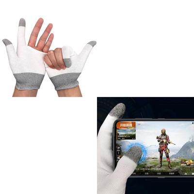Игровые напальчники для двух пальцев, перчатки для мобильных игр, влагонепроницаемые напальчники