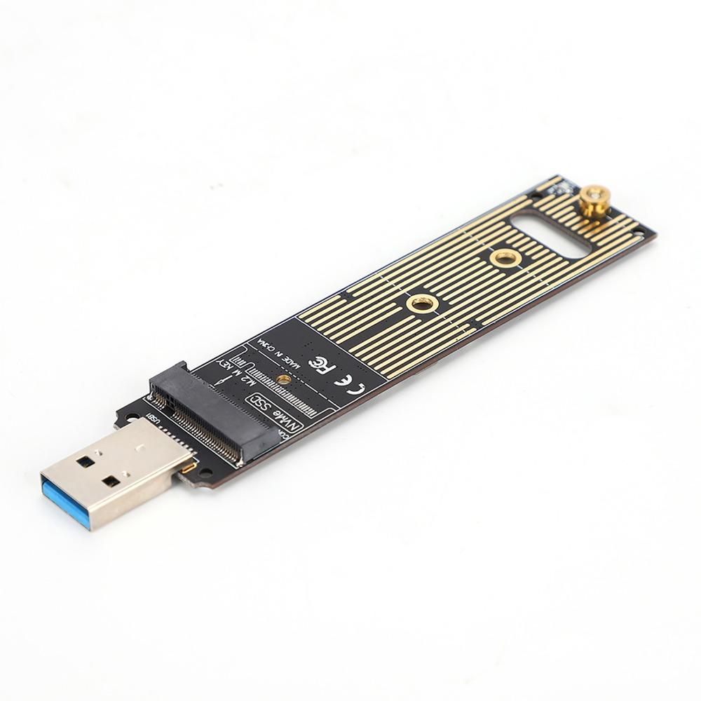 Адаптер M.2 NVME SSD на USB 10 Гбит/с Плата Конвертер Жесткого Диска Высокой Производительности Компьютерный Аксессуар