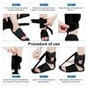 Plantar Fasciitis Night Splint Sock for Women Men Ankle Support Brace Soft Breathable Anti-slip Ankle Wrap for Athletes