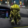 Уникальный настольный аксессуар, 3D-печатная фигурка черепа-астронавта, шарнирная фигурка скелета-космонавта, прочный пластиковый коллекционный предмет, Хэллоуин, подвижный