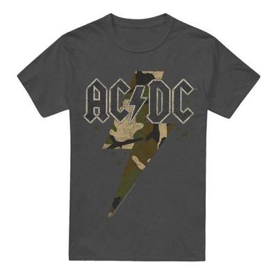 AC/DC Футболка унисекс для взрослых Camo Bolt