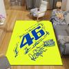 Custom Name,46 Home Sofa Decoration for Living Room & Bedroom, Non‑Slip Play Flannel Floor Mat for Game Room