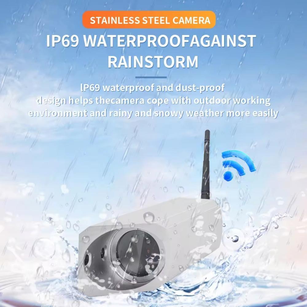 7-дюймовый экран 1024X600 система заднего вида 2.4G цифровая беспроводная камера и 24V автомобильный монитор для автобуса грузовика склада погрузчика