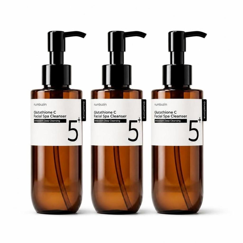 numbuzin No.5 Glutathione C Aroma Cleanser 200ml × 3 Value Pack/ EXP 27.02.20