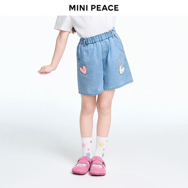 Повседневные джинсовые шорты для девочек MiniPeace