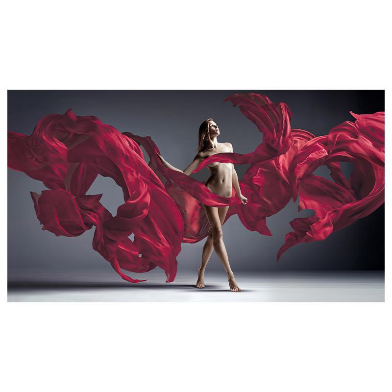 Элегантный Танец Современного Искусства Женщина Боди-Арт Картина Маслом Холст Картины Куадрос Фон Украшения Стены