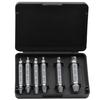 6Pcs Damaged Screw Extractor Drill Bit Set Easily Take Out Broken Screws