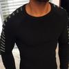 Premium Quality Fashion Men O-neck Knitting Sweater Long Sleeve Slim Fit Pullover Top