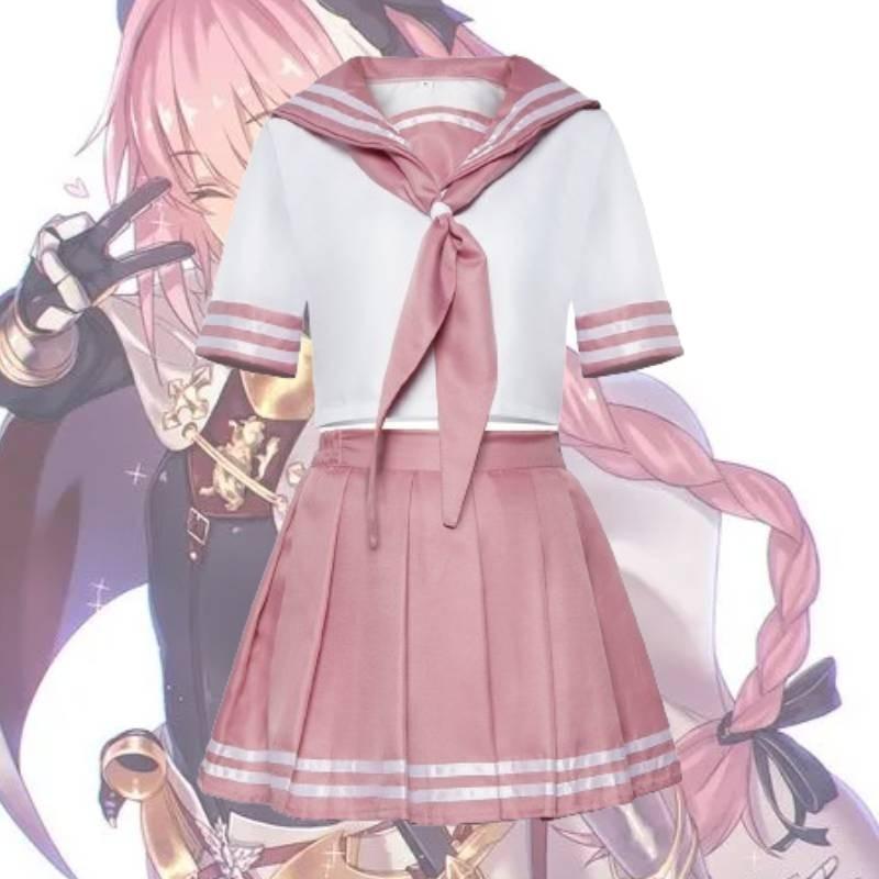 Косплей Судьба Астольфо Матросская форма с бантом-бабочкой Японские студенческие носки