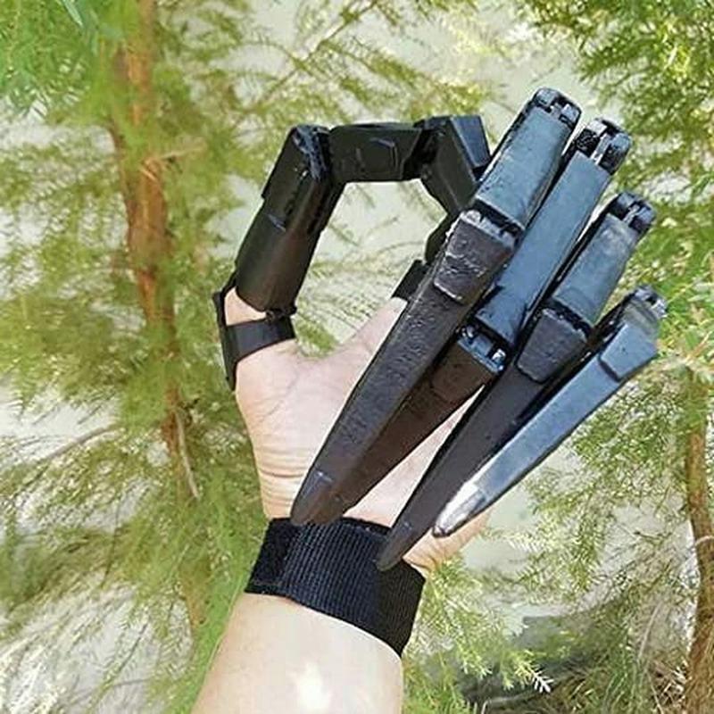 Хэллоуин Шарнирные пальцы 3D Шарнирные расширения пальцев Косплей Гибкое управление