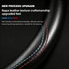 Car Steering Wheel Cover Breathable Leathe Non-Slip Protector For MINI JCW Cabrio Cooper Countryman Aceman Clubman Coupe F57