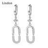 Lindon Zircon Copper Alloy Earrings Drop Earrings For Women Wedding Party Gifts