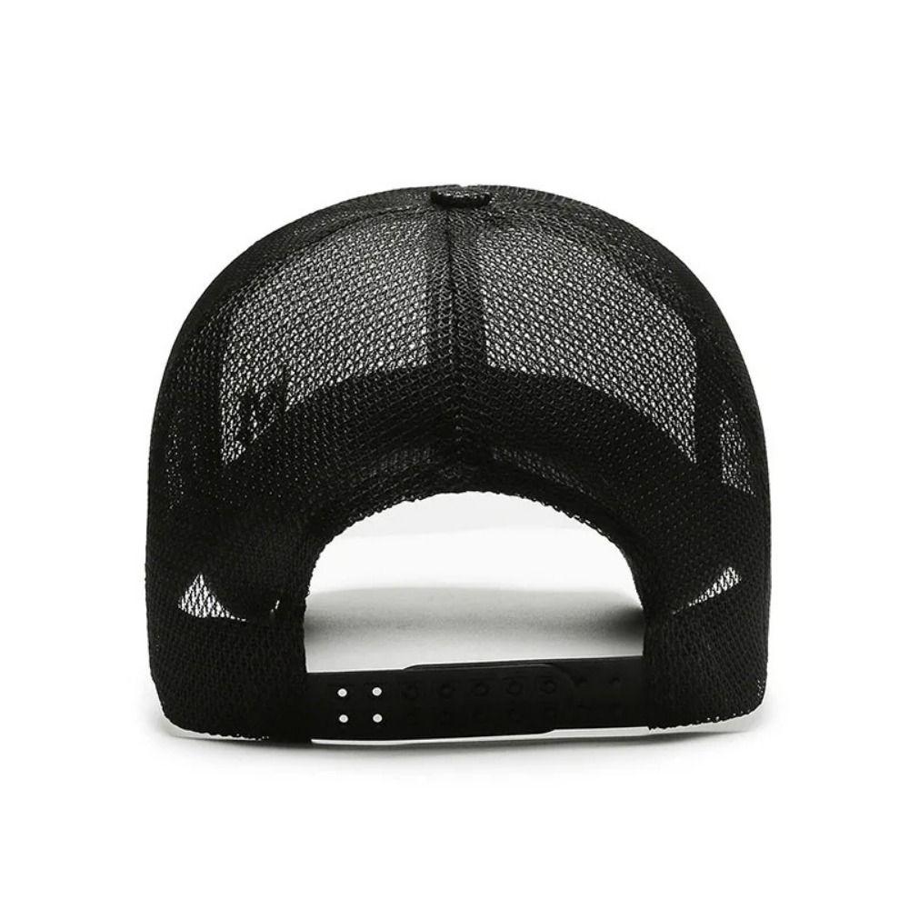 Быстросохнущая бейсболка с сеткой Letter Mesh, дышащие спортивные сетчатые кепки, солнцезащитные шляпы, бейсболки Snapback унисекс