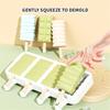 Popsicle Molds Silicone Ice Pop Molds BPA Free Popsicle Mold Reusable Easy Release Ice Pop Make Ice Mold
