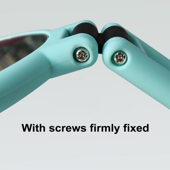 Двустороннее увеличительное зеркало для макияжа, ручное зеркало с регулируемой ручкой на 360 градусов, компактный размер, портативное, для путешествий